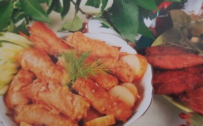 Рулетики  фаршированные